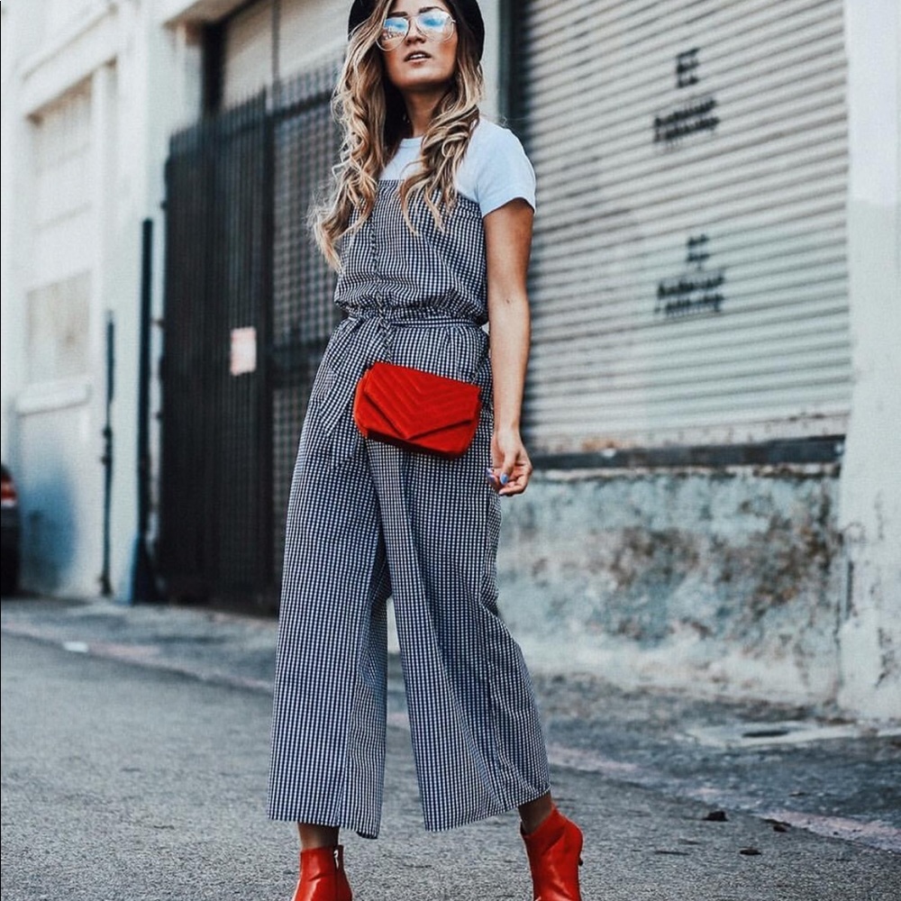 Strapless jumpsuit